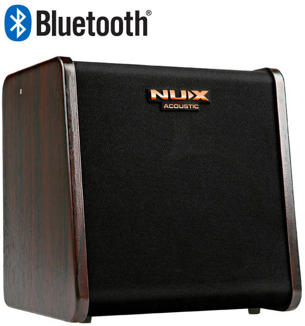NUX AC-80 뉴엑스 스테이지맨 충전식 버스킹 통기타앰프 Stageman II AC80 80와트, 1개