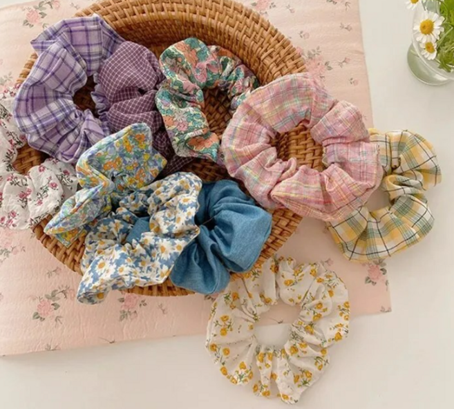 봄여름가을겨울 곱창밴드 헤어밴드, 10개