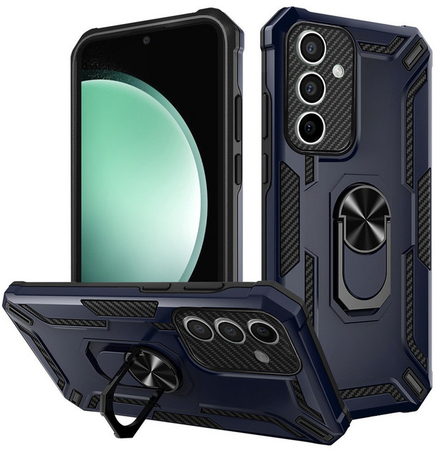 인트그로 기어 메탈 링 범퍼 거치대 휴대폰 케이스