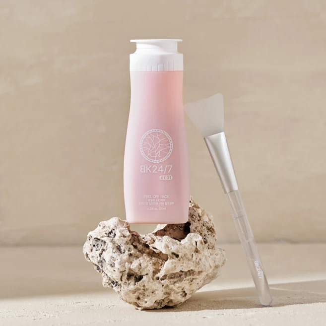 BK24/7 프리미엄 일라이트 랩핑마스크 필오프팩 120ml + 브러쉬 1개입 1개, 1개 - 쿠팡