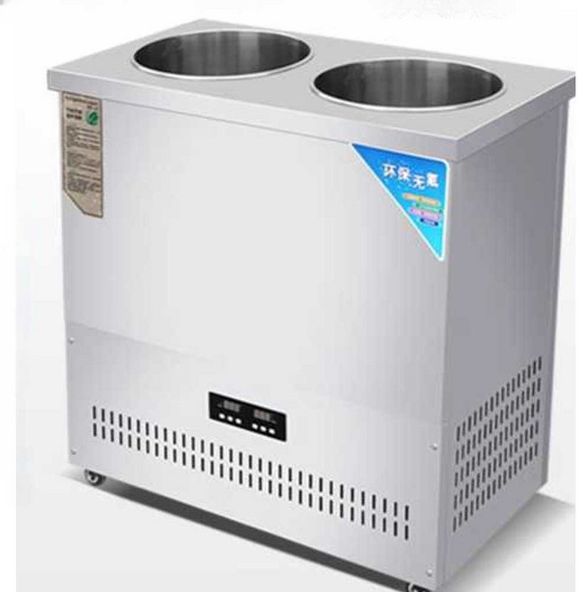 스텐 냉면 육수 살얼음 냉장고 식당 동치미 식혜 2구, 2. 2구100KG(배럴304스테인리스스틸), 상세페이지 참고