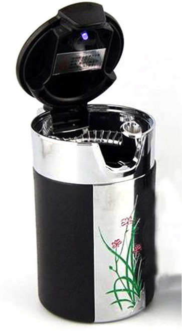 오늘출발 고급형 태양광LED재털이 차량재털이 전차종사용, 흰색, 1개