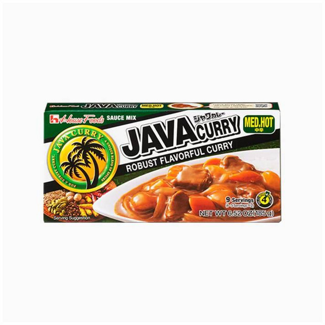 농심 자바카레 약간매운맛 185g 1개, 4세트