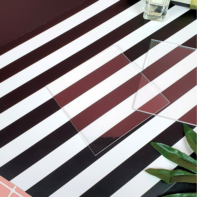 판다아크릴 아크릴판 2T / 2mm 무료재단 투명, 투명 50 x 90cm