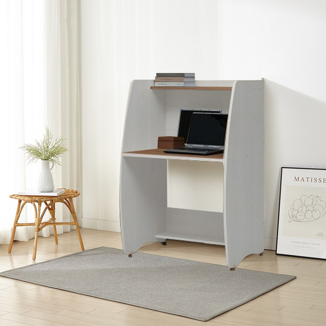 우드빌 (우드빌) 103-109 독서실책상 집중력책상 독서실책상, 103화이트