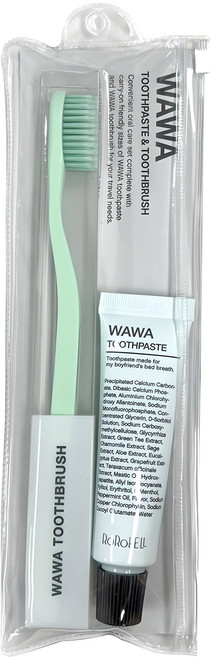 로로벨 와와 치약 30ml + 칫솔 여행용 세트 80g, 1세트