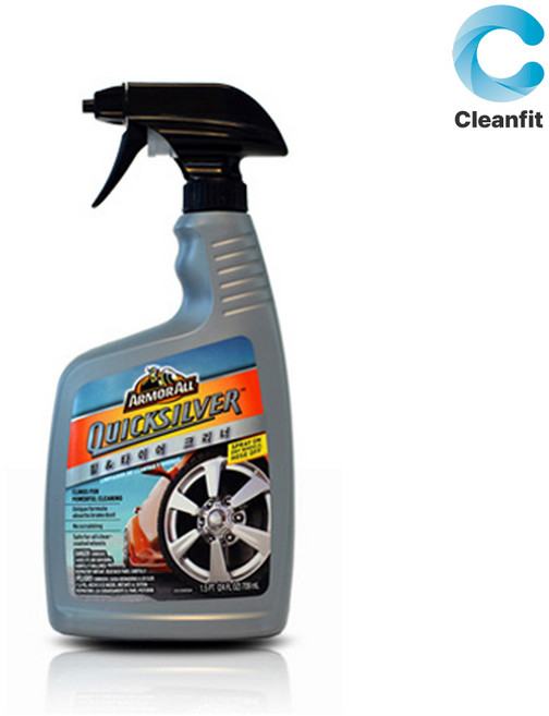 아머올 퀵실버 휠 타이어 클리너 자동차 세정제, 709ml, 5개
