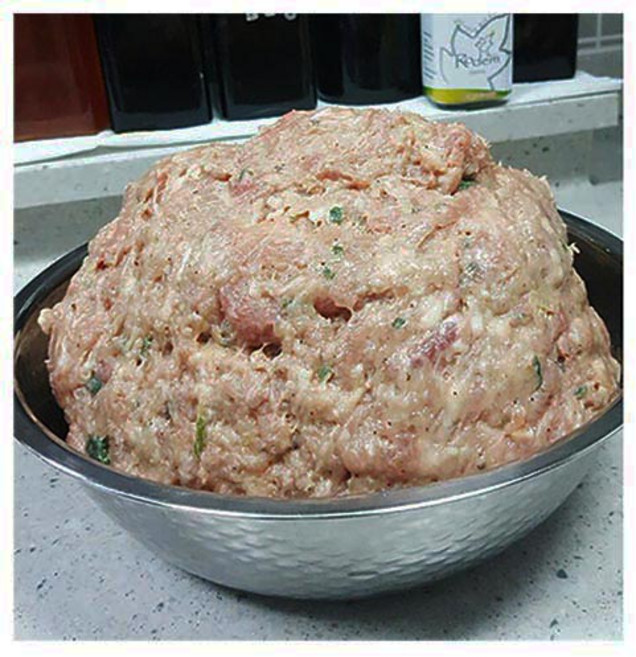 엄마손 수제 한우 떡갈비 생반죽-5kg (업소 전문용), 1개, 5kg