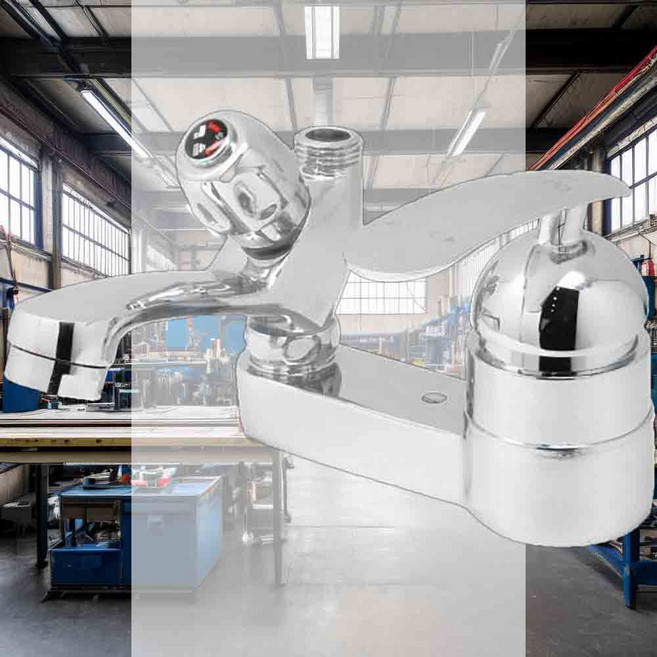 욕조수전 L1-460 세면대수전 수도꼭지 샤워기연결 샤워겸용수전 욕실부속 수전교체