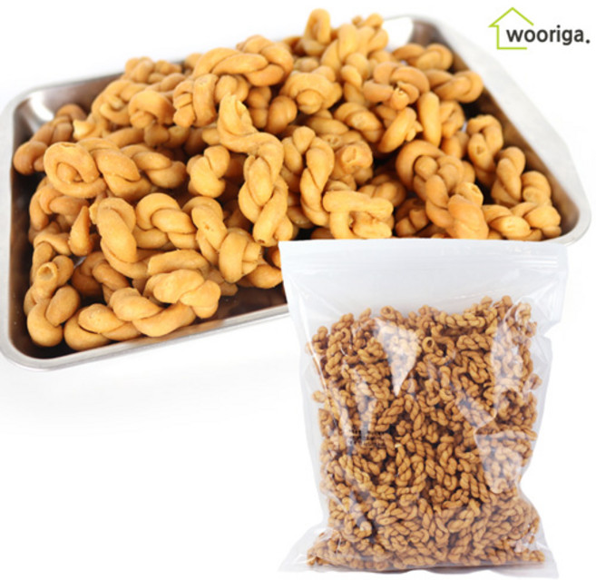 미니꽈배기 대용량과자 옛날과자, 1개, 1kg