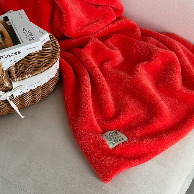 오이코스 비비드 빌랭킷 극세사 담요 국내제작 건조기가능