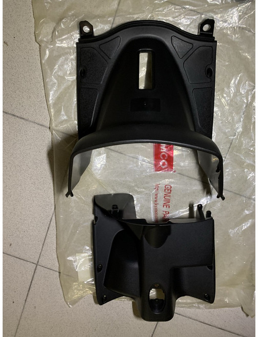KYMCO JR50/100 (LBG7) 內箱上蓋 / 下內務箱 黑色 正原廠