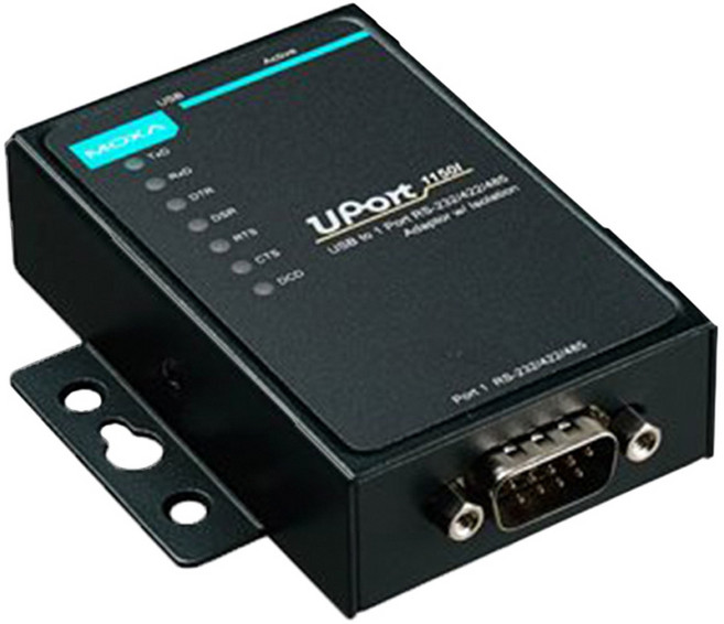 昌運監視器 MOXA UPORT 1150I 單埠 RS-232/422/485 USB 轉串口轉換器, 1個