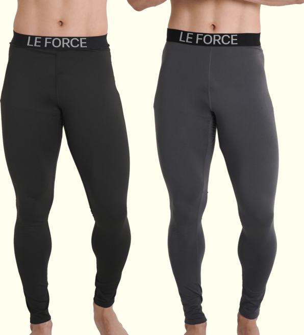 르포스 남자 기모 타이즈 레깅스 스포츠 2p