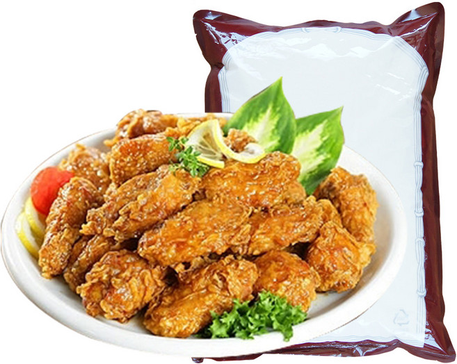 간장 데리야끼 전용 치킨파우더 2kg 교촌타입 업소용 바삭튀김 대용량, 1개