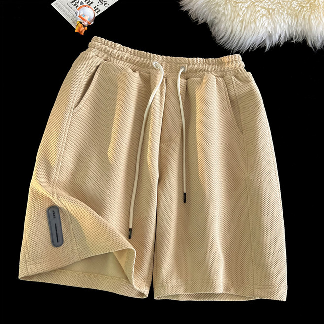 【吸汗透氣】男士短褲 運動短褲 休閒短褲 五分褲 寬鬆直筒 純色簡約 速乾面料 夏季健身運動 日常通勤