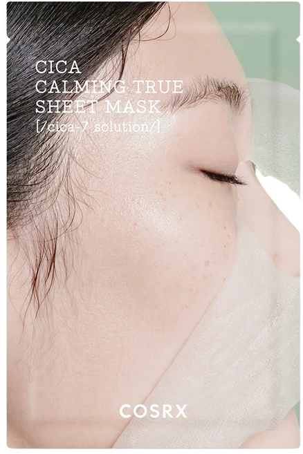 [10매] 코스알엑스 퓨어 핏 시카 카밍 트루 진정 시트 마스크 21ml, 1개 - 쿠팡