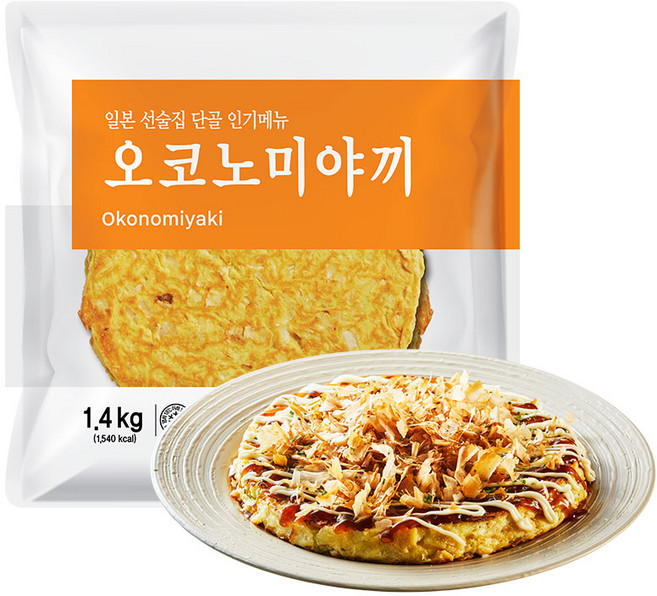 오코노미야끼 (350g x 4개입), 1.4kg, 2개