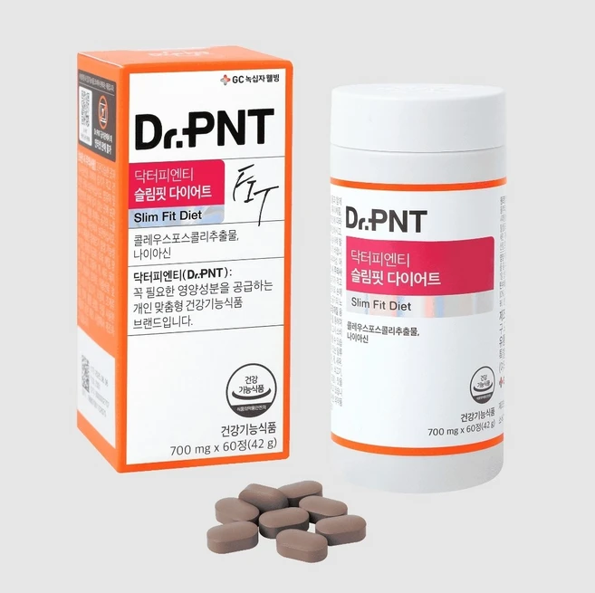 [정품] 닥터피엔티 슬림핏 다이어트 콜레우스 포스콜리 coleus forskohlii, 1개, 60정 - 쿠팡