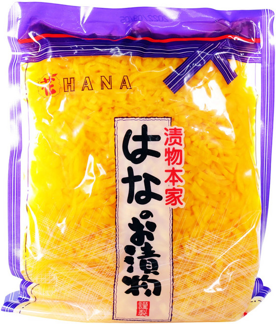 하나 샌기리다이꽁 긴채 단무지 1kg, 12개