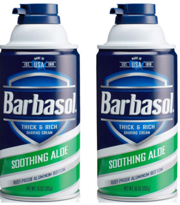 Barbasol Shave Cream Soothing Aloe - 10 oz - null, 2개, 수딩알로에