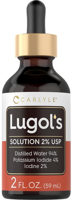 Carlyle Lugol's Iodine 칼라일 루골 아이오딘 요오드 59ml 4팩, 1개