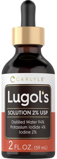 Carlyle Lugol's Iodine 칼라일 루골 아이오딘 요오드 59ml 4팩, 1개 - 쿠팡