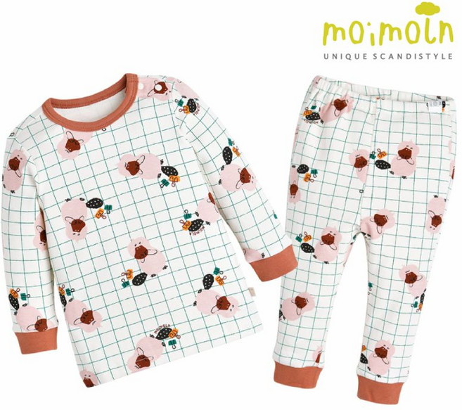 모이몰른 유아 더기 실내복 세트 2890944