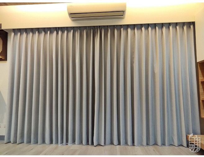 細紋素面遮光窗簾搭配古典繡花紗 溫馨優雅, 詳見包裝