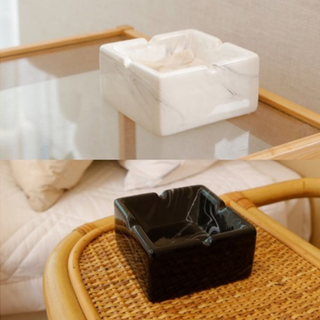 사각 도자기 재떨이, 색상선택, 1개