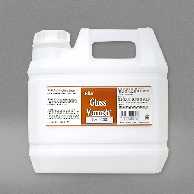 홀아트 플러스 글로스바니쉬 4L, 단품