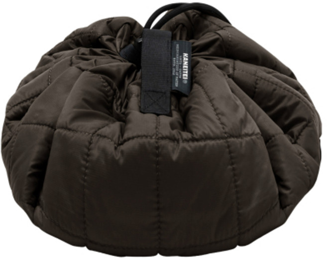 카네이테이 DUMPLING QUILTING STORAGE 크로스백 (브라운) / RECYCLED, FREE, 선택안함