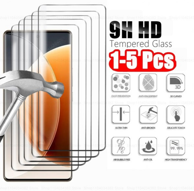 Tecno Camon 30S Pro 4G 화면 보호기 Spark 20 Plus 필름 용 1-5Pcs 9D 곡선 프리미엄 유리, 01 Only Side Glue, 02 번들 20, 03 For Camon 30S Pro 4G