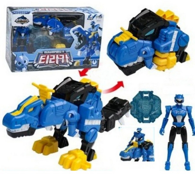 미니특공대 티라카 트릭스 브라카 프테릭스 로봇 슈퍼공룡파워선물 조카 선물, 1개