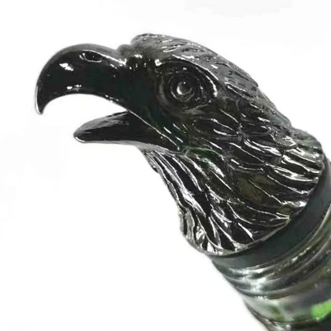 사슴양주 남은와인보관 위스키푸어러 할로윈 해골 머리 와인 Pourer 유령 축제 파티 병 마개 장식 용품 부어 주둥이 클럽 바 액세서리, [02] Black Pourer, 1개