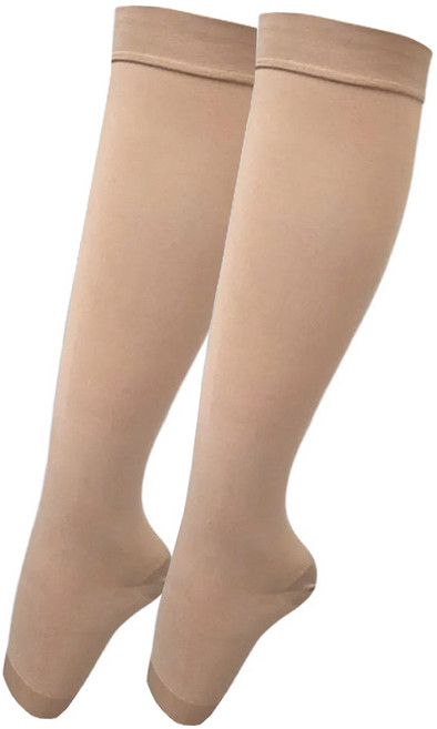 메디지아 의료용 무릎형 발트임 압박스타킹 압박밴드 스킨, 종아리/무릎형, 1세트