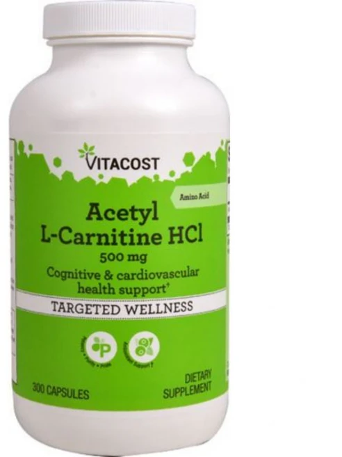 비타코스트 아세틸 L-카르니틴 HCl - 500mg - 300캡슐, 1개 - 쿠팡