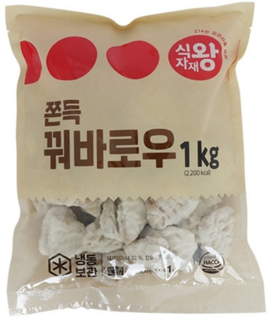식자재왕 쫀득 꿔바로우 1kg, 12개