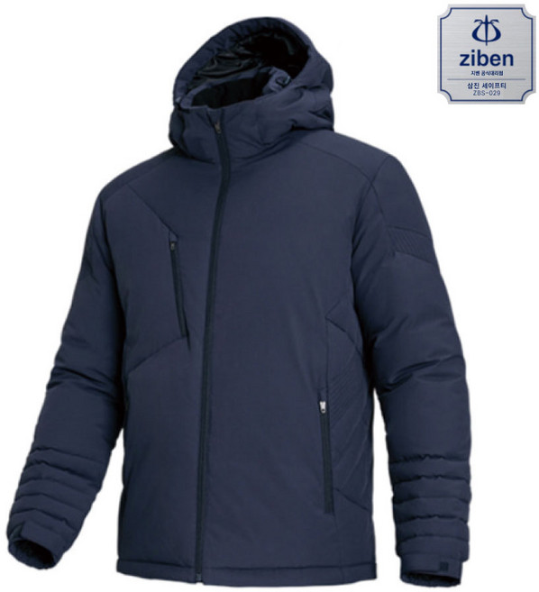 [당일발송/무료자수] 지벤 ZB-J1852 겨울 패딩 스트레치 방수 방풍 작업복 단체복 점퍼 상의