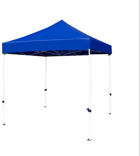 FDW 伸縮帳篷 客廳帳 戶外遮陽棚 露營擺攤停車棚, 3米x3米-藍色