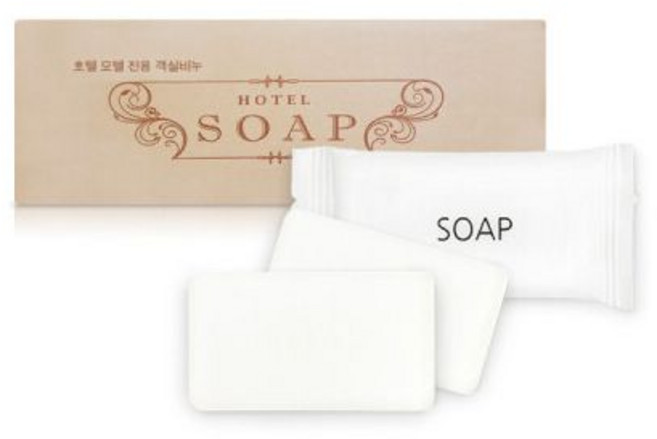 일회용비누 10g x 500개 호텔용비누 세수비누 국산