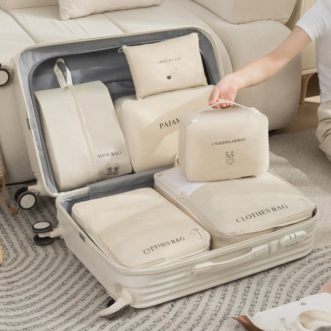 별맘 여행용 압축파우치 6종세트