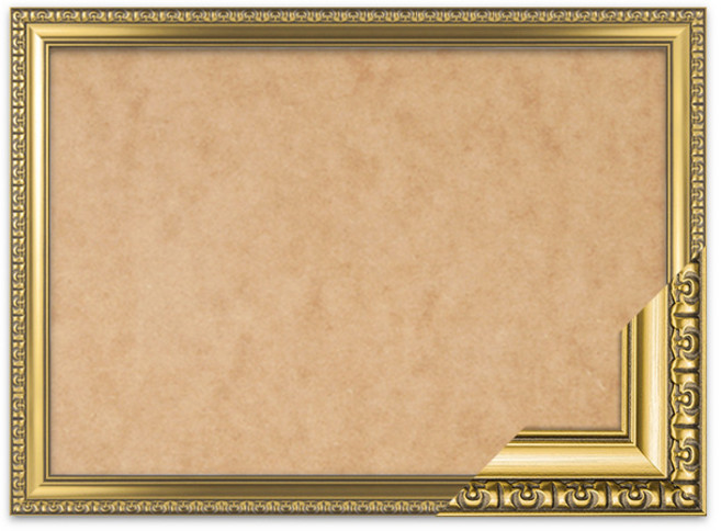 퍼즐액자 38x53cm, 댄디골드, 1개