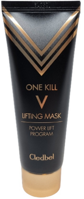 끌레드벨 파워 리프트 프로그램 원킬 브이 마스크(블랙에디션)+팩 브러쉬 70ml, 1개, 1개입