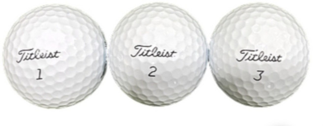 타이틀리스트 A+급30알 골프 로스트볼, 화이트, 1개입, 40개