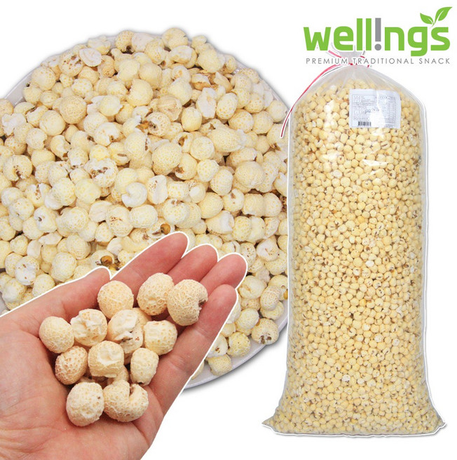 웰링스 우리식품 업소용 대용량 뻥튀기 박스포장 팝콘옥수수3.8kg, 1개, 3.8kg