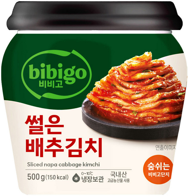 비비고 썰은배추김치 500g, 1개