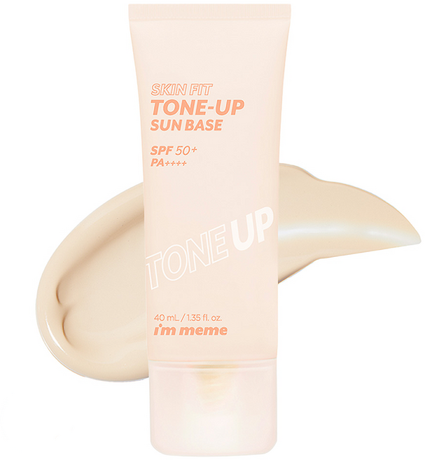 아임미미 스킨 핏 톤업 선 베이스 40ml SPF50+ PA++++, 1개