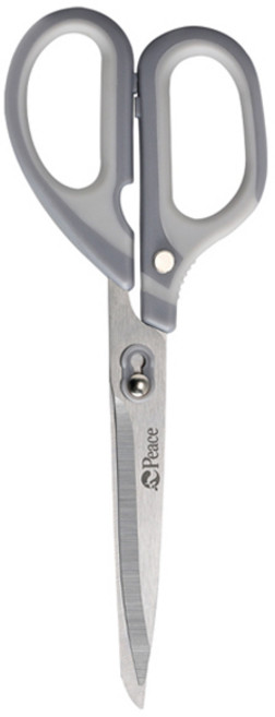 피스코리아 자석 택배칼 겸용가위, 그레이