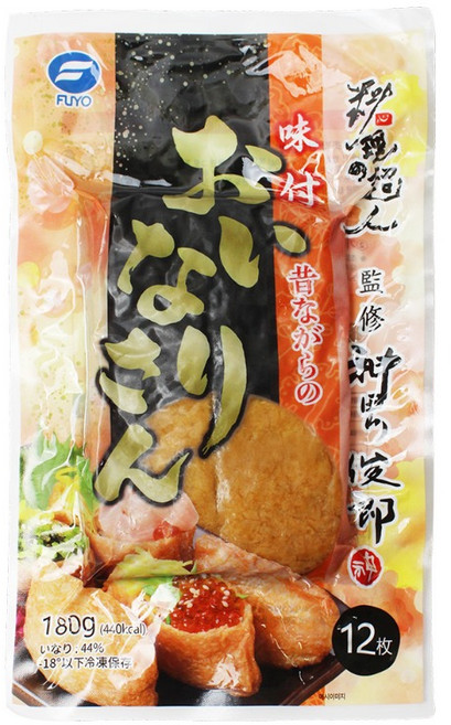 푸요 조미유부 180g 12p 1개